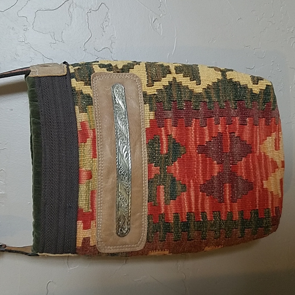 One-of-a kind Kilim Cross Body Purse